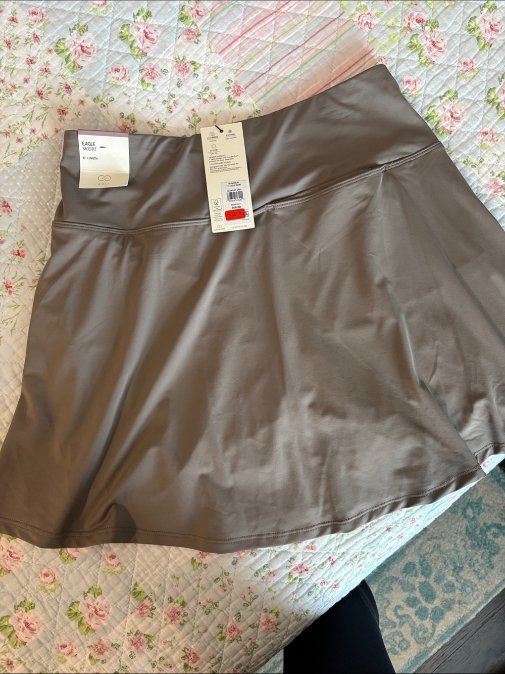 CALIA by Carrie Underwood Eagle Skort Gaunlet Grey - Picture 5 of 9